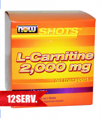 NOW L-Carnitine Shots 15 ml. / 12 Serv.